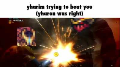 Yharon was right this is a fight i cannot win -yharim