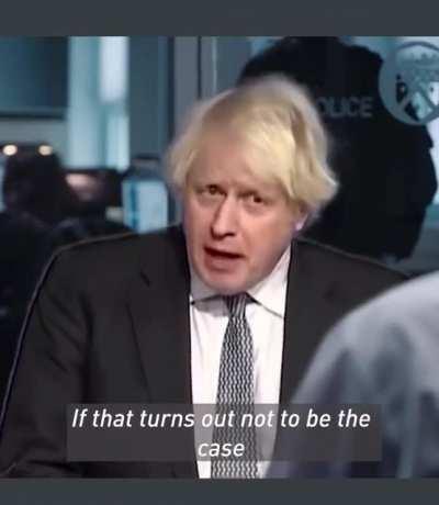 Line of duty AC12 interview Boris Johnson.