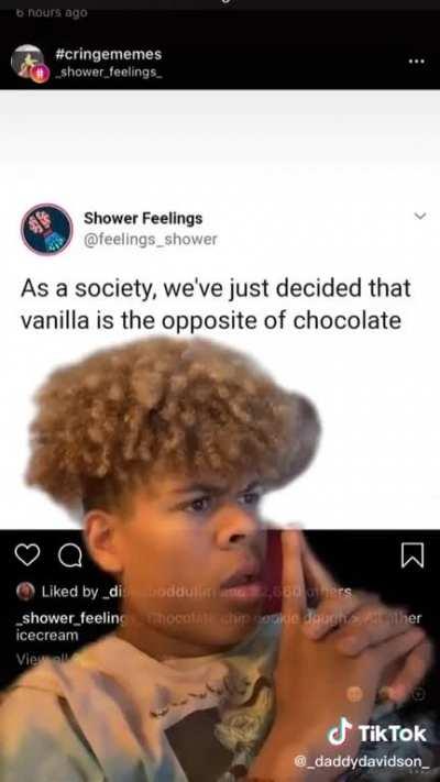 Vanilla and Chocolate