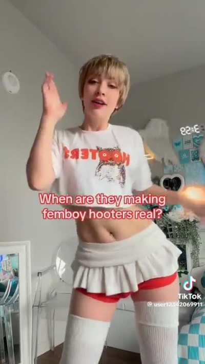 When are they making Femboy Hooters real? 