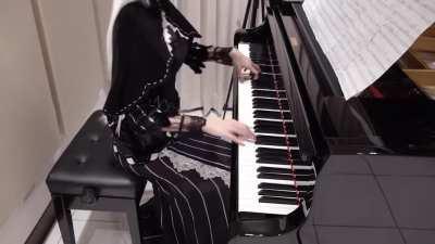 Best witch play on piano