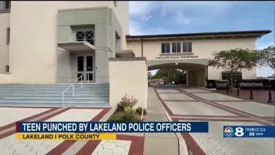 Video of Lakeland officers punching and tasing 16-Year-old sparks outrage, officers under investigation. [pool trespass apartment complex]