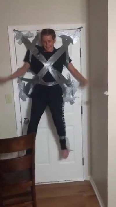 duct tape 1 human 0