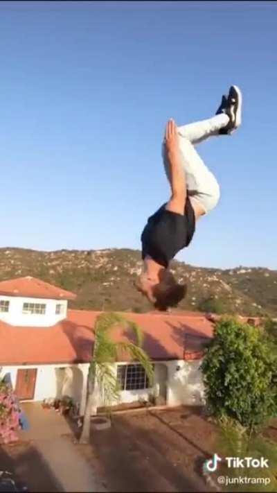 These trampoline tricks