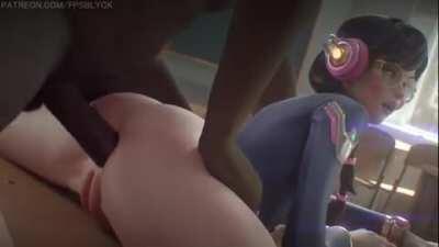 D.Va anal fuck (FPSBlyck)