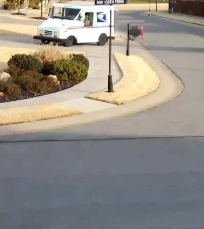 WCGW If I don't stop my truck and get out of it to deliver the mails