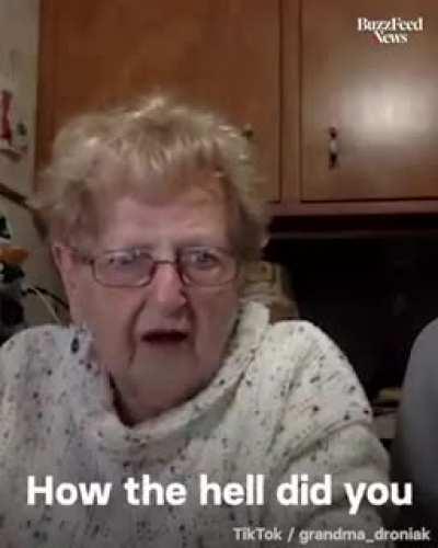 Great grandma, 90yo, answers youngsters questions 