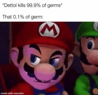 Why that one germ huh