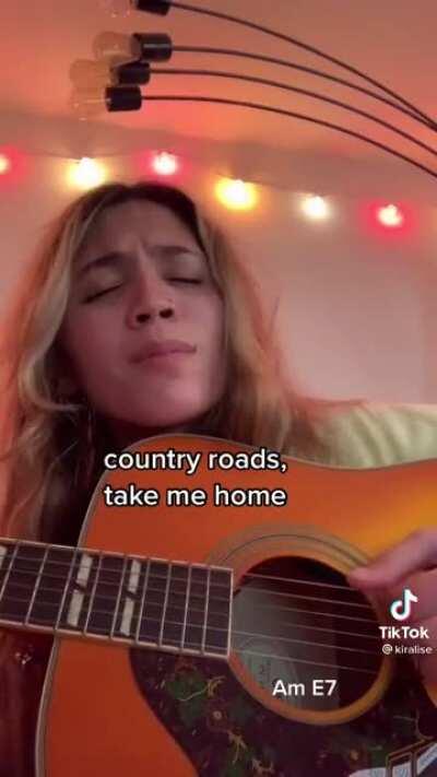 country roads in a minor key