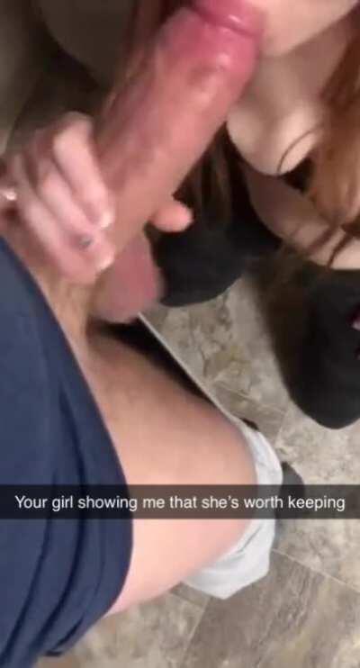 Your bully decided it was time for him to settle down, so he'd only be fucking 3 lucky girls from now on. As soon as she heard the news your gf payed him a visit to make sure that she is one of those 3 girls, as she has gotten used to his big dick and doe