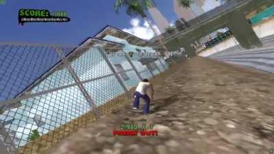 If GTA San Andreas was made by Neversoft