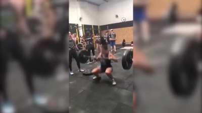 Woman Tries To Lift Heavy Weights, Fall On Thigh