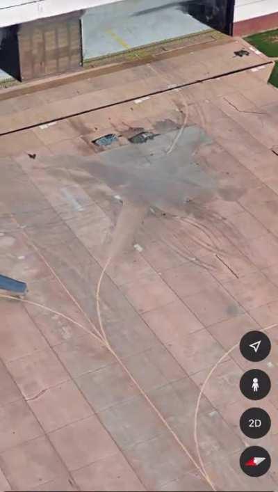 Invisible B1 Lancer at an Air Force Base