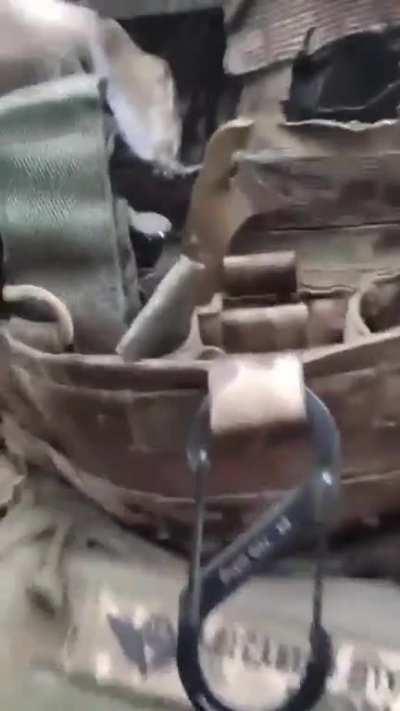 High-quality armor saved the life of a Ukrainian soldier.