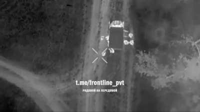 Drone drops on 155th brigade : CombatFootage