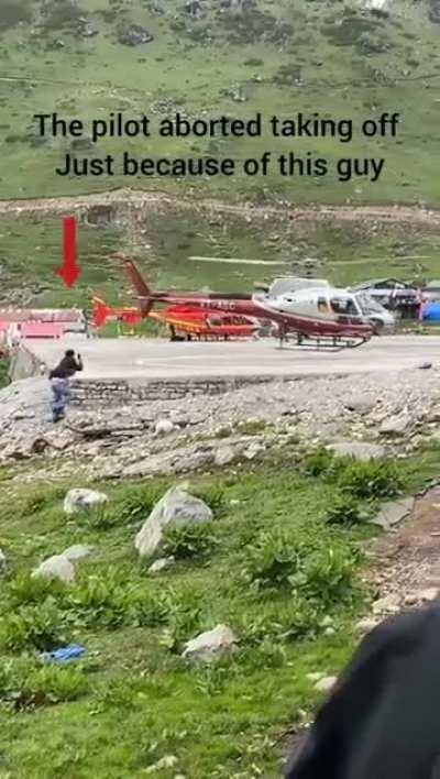 Few months back, a government official lost his life after hitting the tail rotor at Kedarnath helipad 