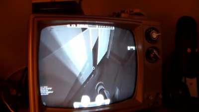 Playing TF2 On a Television that would have been used during the Gravel Wars (response to previous post)