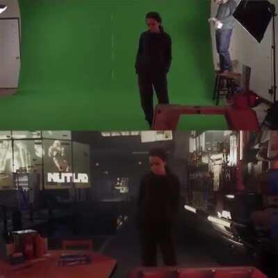 The power of a green screen