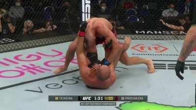 Glover Teixeira Vs Jiri Prochazka w/ face the pain