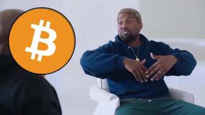 Kanye West Becomes THE FIRST potential United States presidential nominee to understand that #Bitcoin is money.