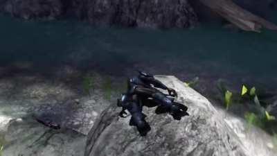 Enjoy this very unlucky spawn from Halo 3’s campaign