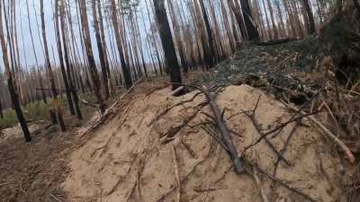 Brazilian soldier of the 2nd International Defense Legion of Ukraine fighting against Russian troops in the Kreminna forest, Luhansk Oblast. September 2024