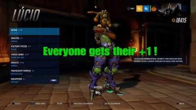 Overwatch 2 all Lucio hero interactions