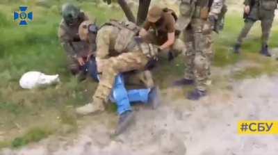 Rapid takedown of Russian agent by Ukrainian SBU