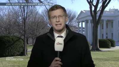 This news reporter fluently speaking French, English, Spanish, Portuguese, German, and Luxembourgish