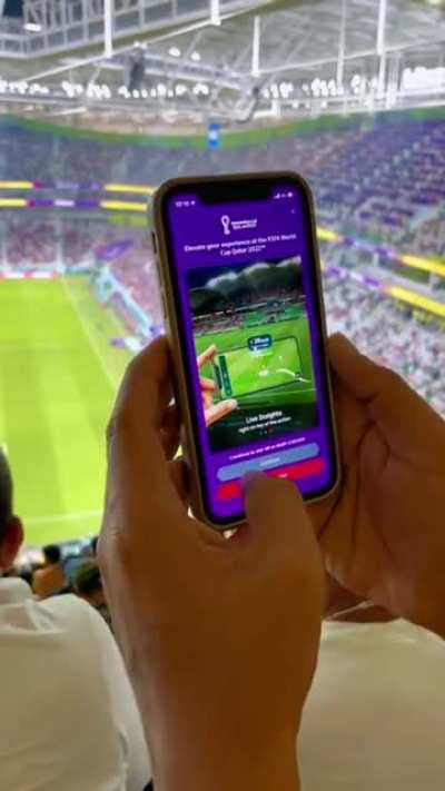 World Cup FIFA+ Augmented Reality In Action