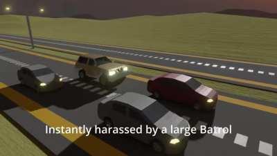 My typical driving experience here