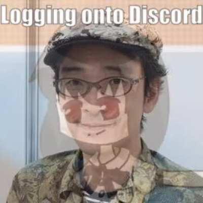 Logging onto Discord