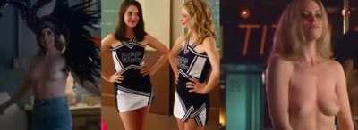 Alison Brie and Gillian Jacobs together as cheerleaders and apart topless