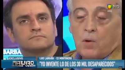 Ex montonero confiesa que el numero de desaparecidos es un invento