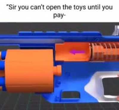 It’s nerf or nuthin