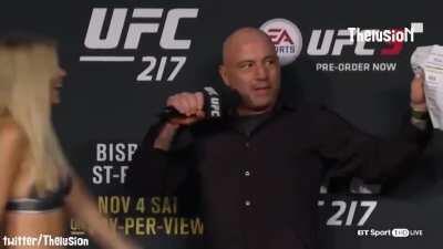 TIL that Dana white is often mistaken with the ufc ring girls