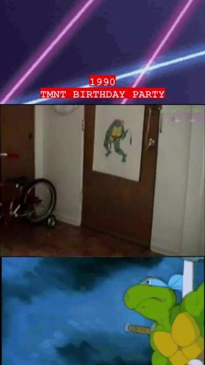 1990 TMNT Birthday Party