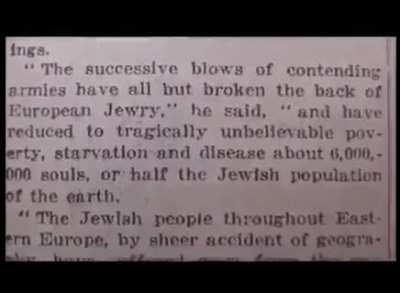 1915 6,000,000 ✡️s lies before Hitler even became a leader.