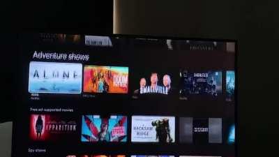 Chromecast Google TV UI