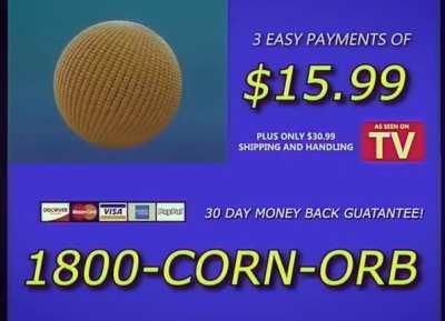 Corn øn the orb