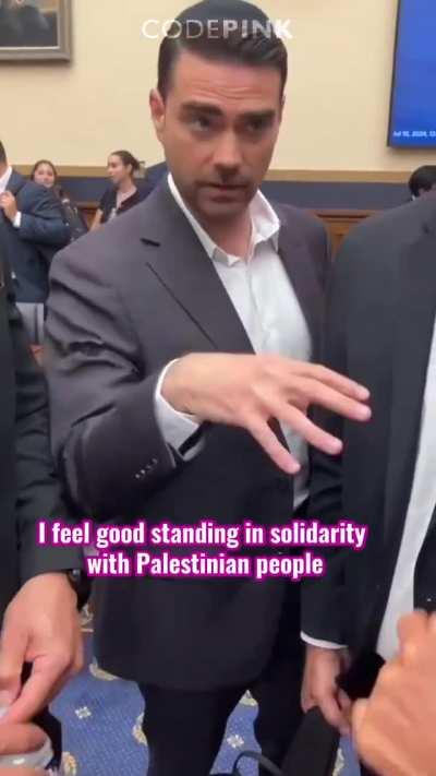 Ben Shapiro was confronted today in Congress