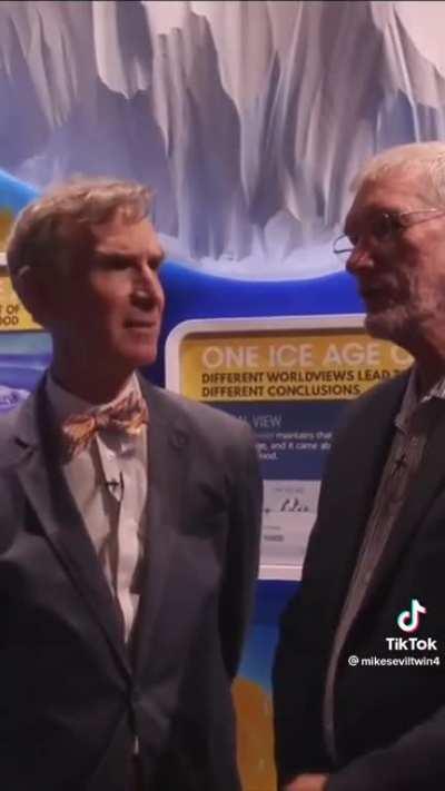 Bill Nye versus religious fanatic Ken Ham