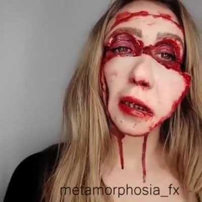 This Halloween makeup..