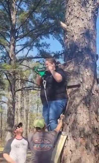 Going through a zipline WCGW?