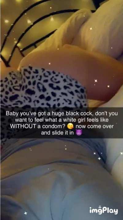 No condoms allowed for black guys 😈😩