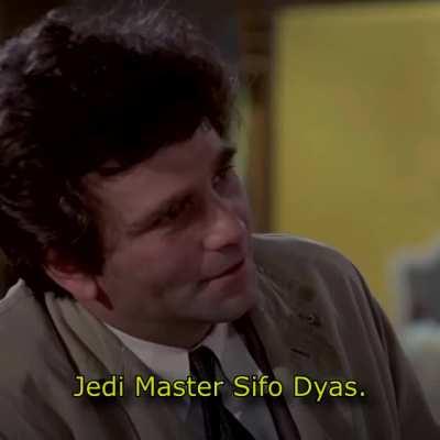 If Columbo were in the Star Wars universe