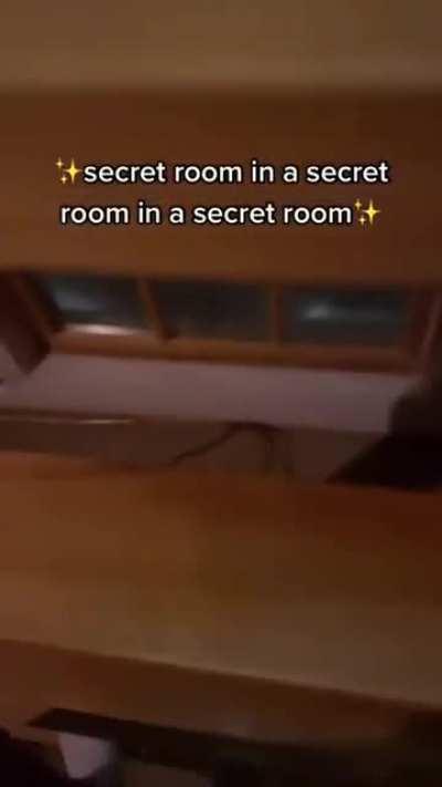 I am such a fan of Secret Rooms inside Houses.