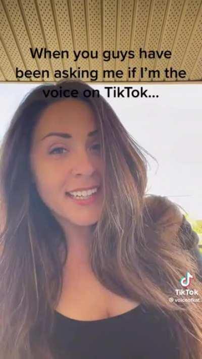 TikTok voice face reveal