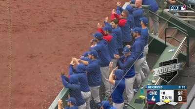 Mitch Haniger breaks up Kyle Hendricks' no-hitter with 2 outs in