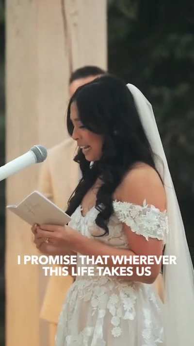 This bride secretly learned Armenian for her wedding vows